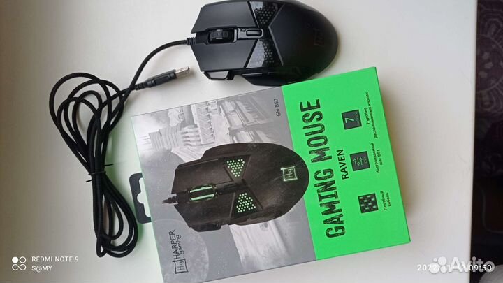 Игровая мышь проводная Harper Gaming Raven GM-B50