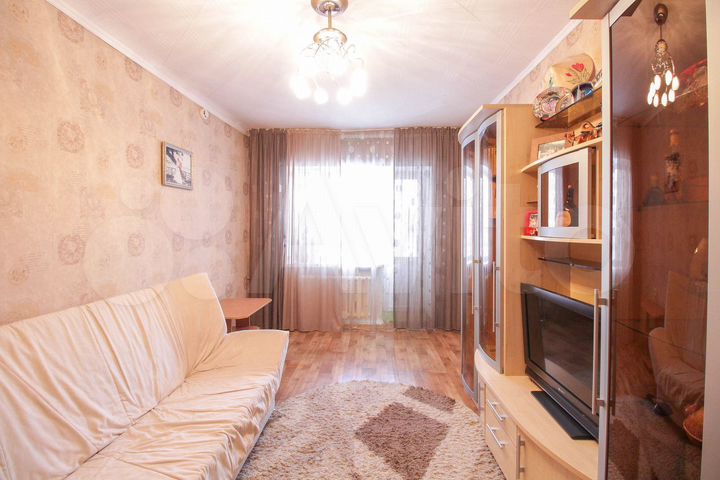 Комната 41,2 м² в 5-к., 2/2 эт.