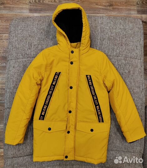 Куртка зимняя на мальчика 128