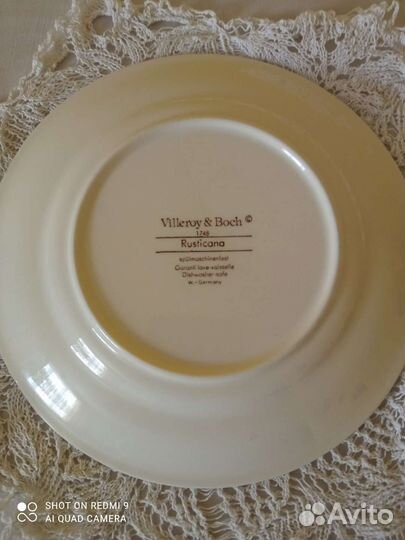 Villeroy boch тарелки 21 см