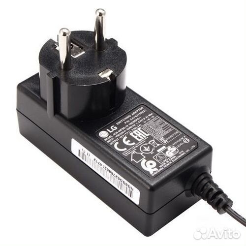 Блок питания для мониторов LG 19V до 1.3A 6.5x4.4