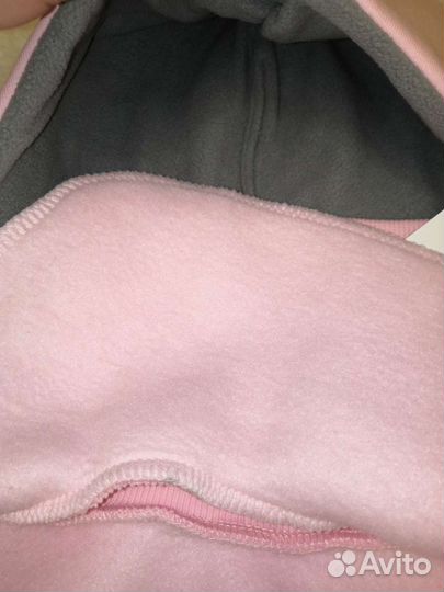 Шапка новая комплект шарф - манишка