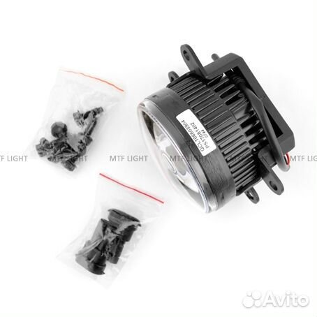 Светодиодные фары противотуманные MTF Light линза