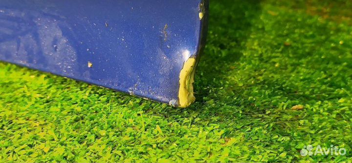 Дверь боковая Volkswagen Golf (V) 03-08 RR синяя с