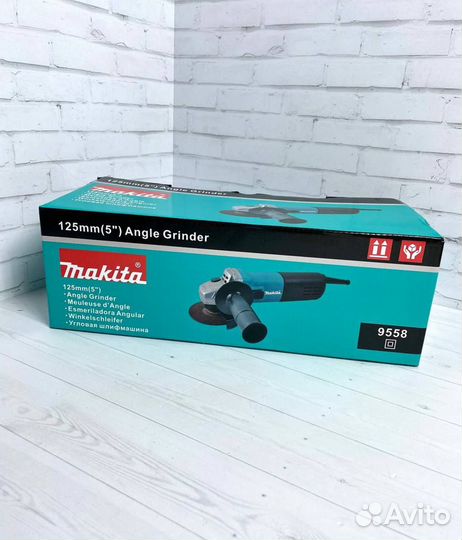 Болгарка ушм Makita 125mm Новая