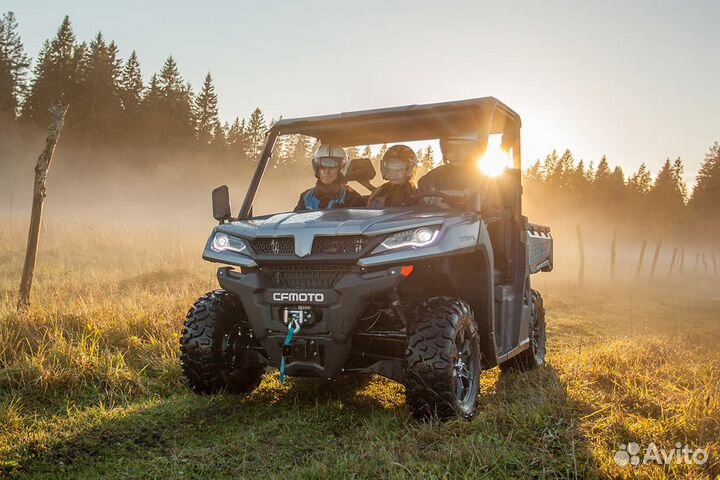Новый Side-by-Side квадроцикл Cfmoto Uforce100 EPS