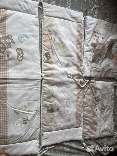 Бортики в кроватку