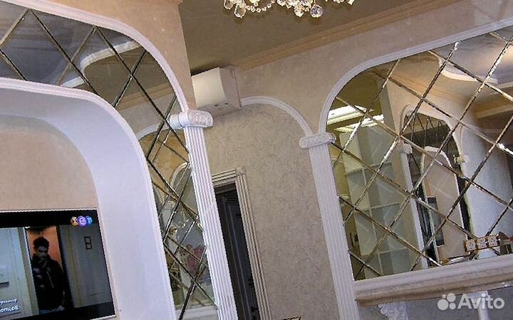 Панно из зеркал