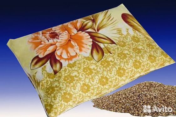 Подушка из гречихи