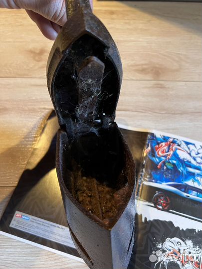 Утюг чугунный старинный