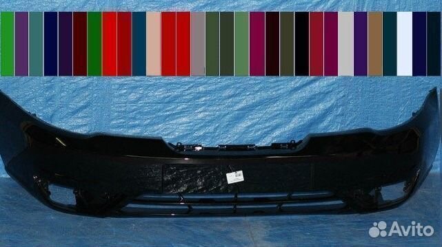 Бампер передний Daewoo Nexia 2008-2016 в цвет