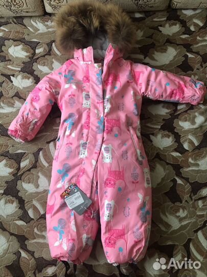 Зимний комбинезон для девочки