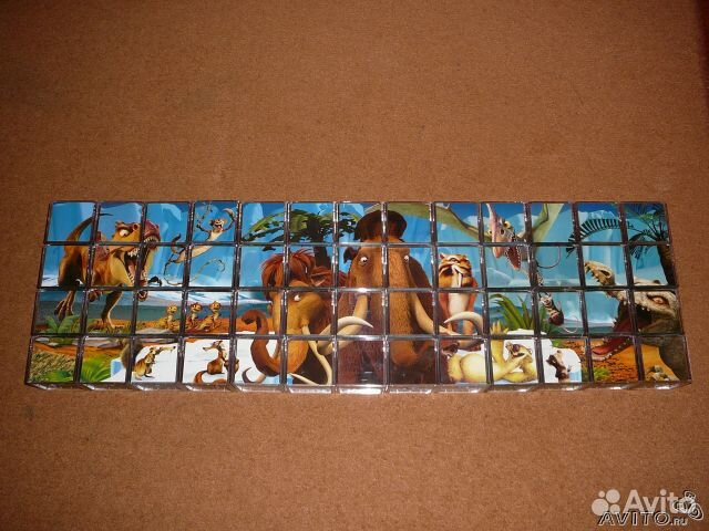 Коллекционные кубики Ледниковый Периуд