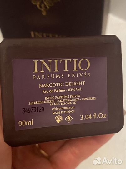 Initio Narcoric Delight рапив отливант