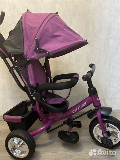 Детский трехколесный велосипед city ride