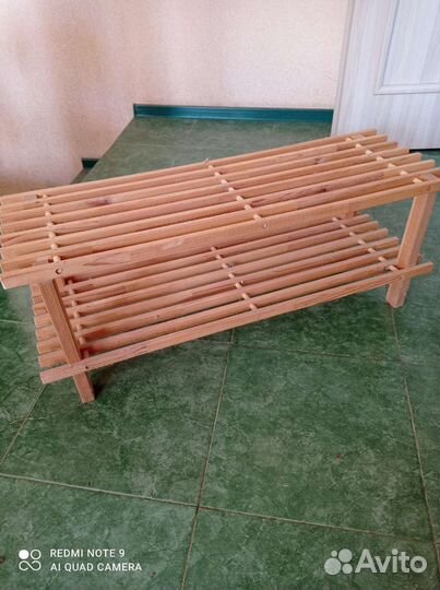 Этажерка для обуви 2-ярусная