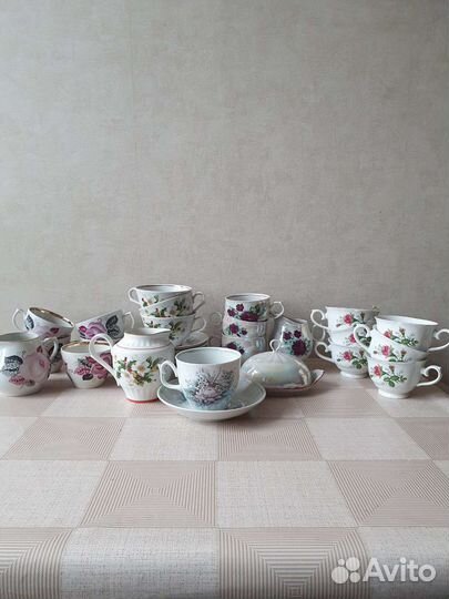 Чайная посуда фарфор СССР на добор