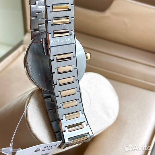 Часы bvlgari 33 mm, 2 цв