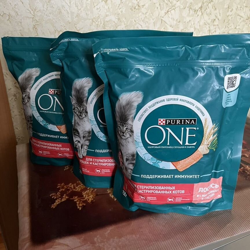 Корм для кошек purina one