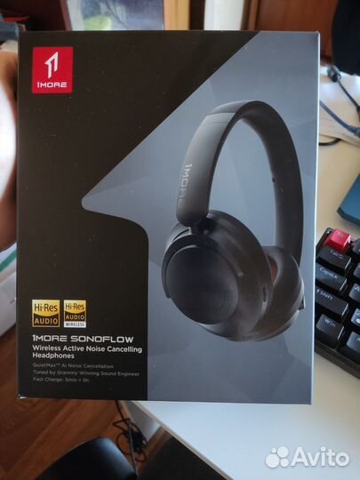 Беспроводные наушники 1more sonoflow