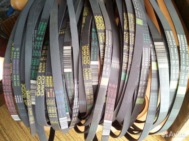 Приводные ремни стиральных машин новые