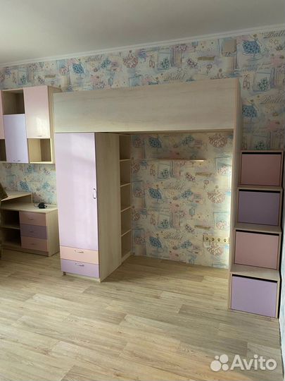 Кровать-чердак/ мебель для детской комнаты