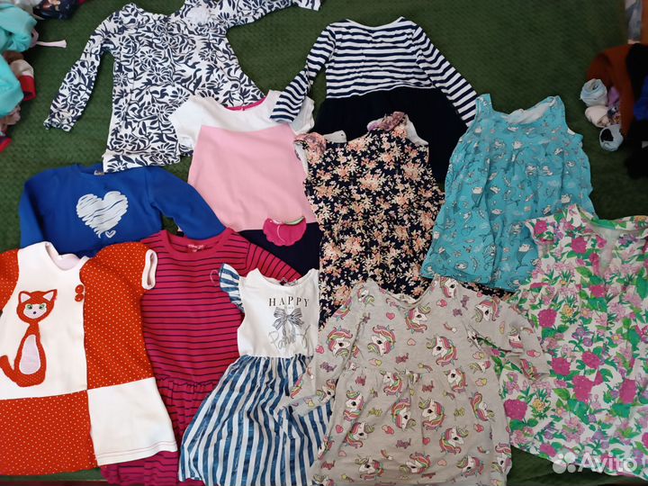 Вещи пакетом на девочку