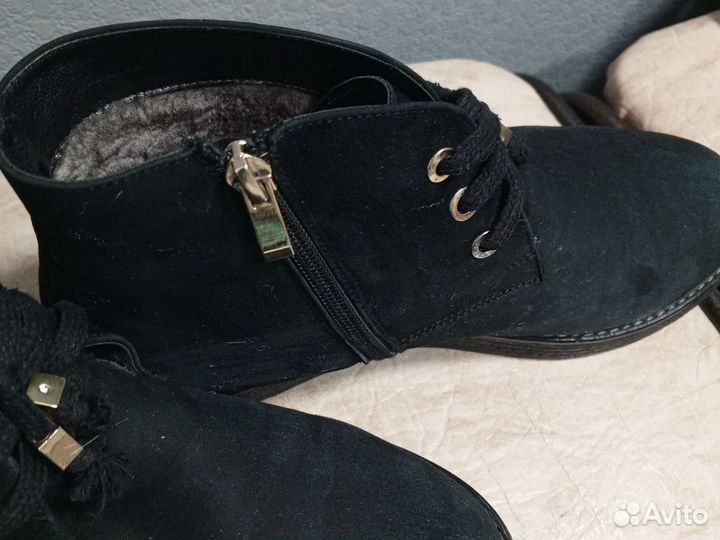 Ботинки женские зимние натуральная кожа