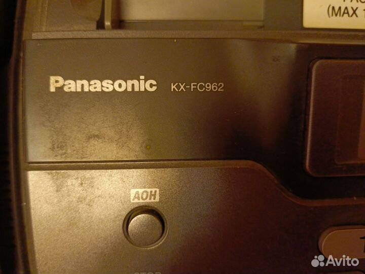 Телефон факс panasonic