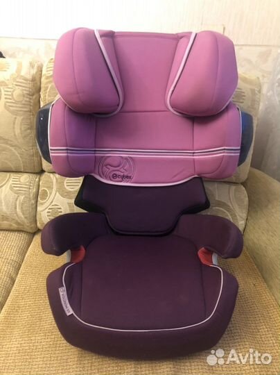 Детское автокресло 15 до 36 кг cybex solution x2