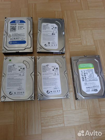 Жесткие диски неработают