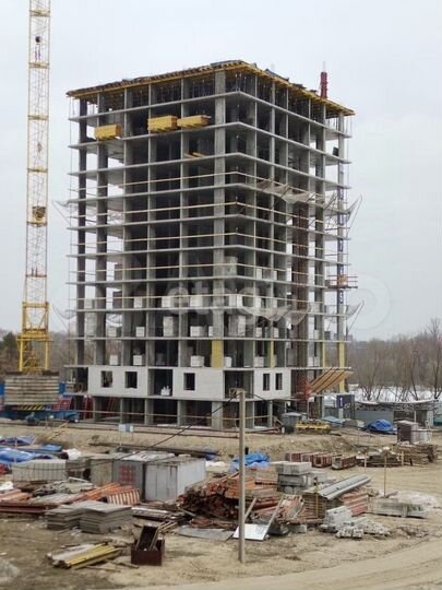 2-к. квартира, 53,7 м², 8/19 эт.