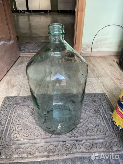 Бутыль(бутылка)стеклянный 22л