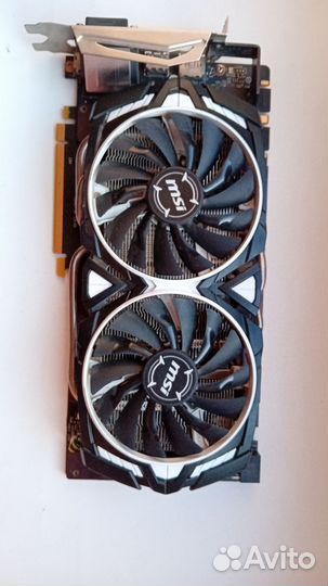 Видеокарта MSI gtx 1070 armor 8gb