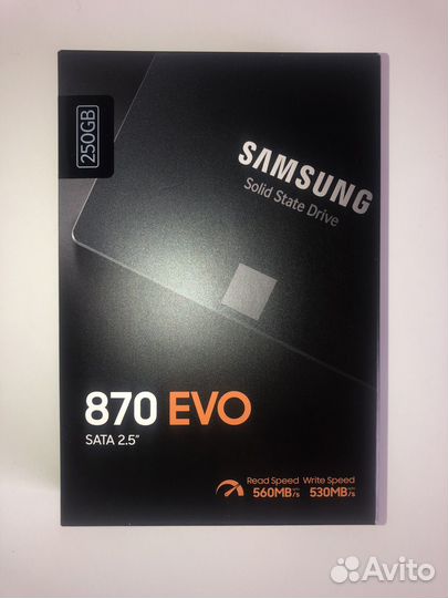 SSD Samsung 870 EVO 250GB