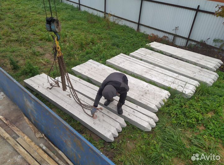 Железобетонные сваи установка под ключ монтаж