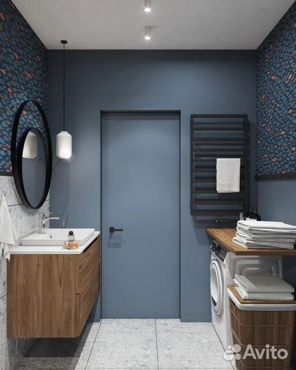 Скрытые межкомнатные двери под покраску