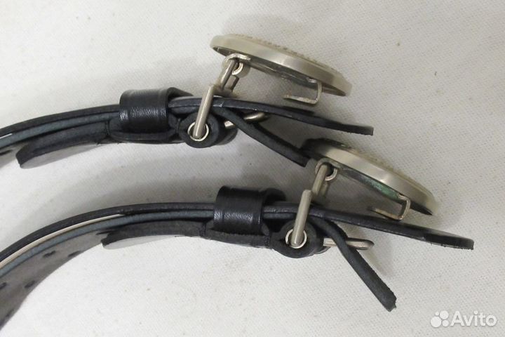 Немецкие офицерские ремни с круглыми пряжками вмв