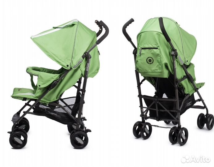 Коляска (новая) прогулочная, трость