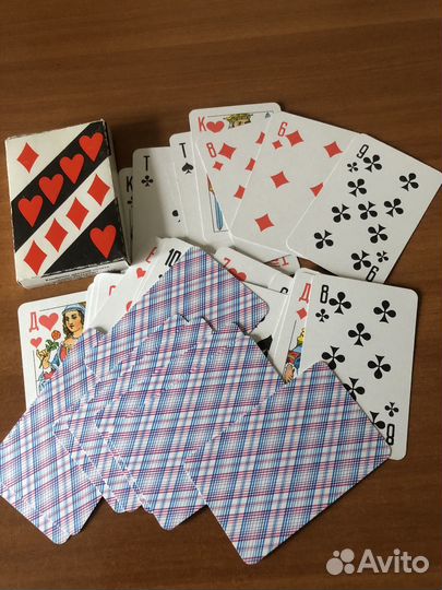 Карты игральные атласные