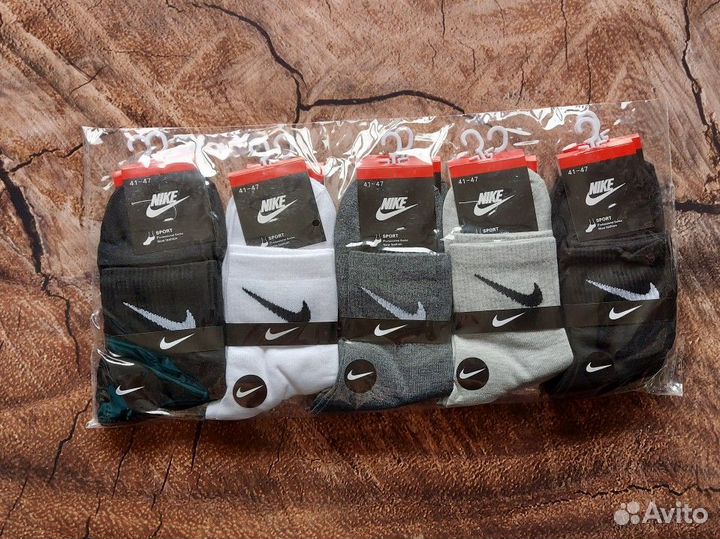 Носки Nike Puma Reebok