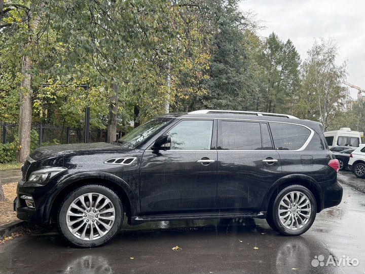 Infiniti QX80 5.6 AT, 2017, 63 000 км