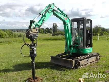 Бурение под сваи