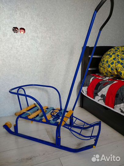 Санки на колёсах