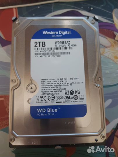 Жесткий диск 2 TB WD Blue