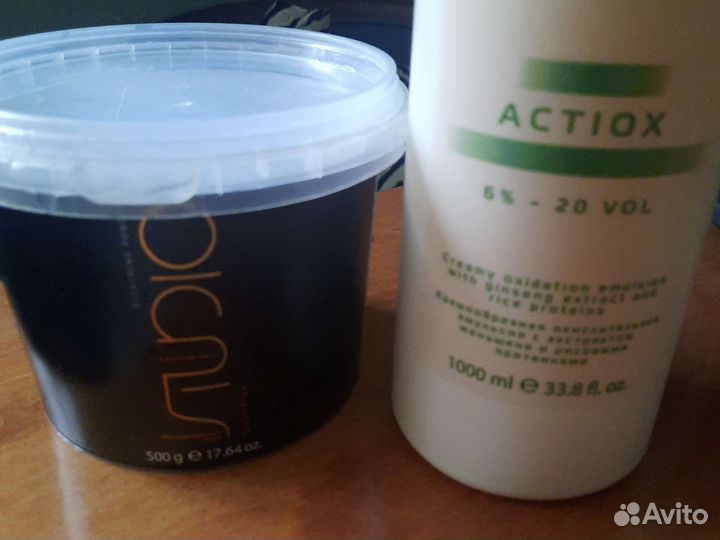 Обесвечивающая пудра для волос, окислитель Studio