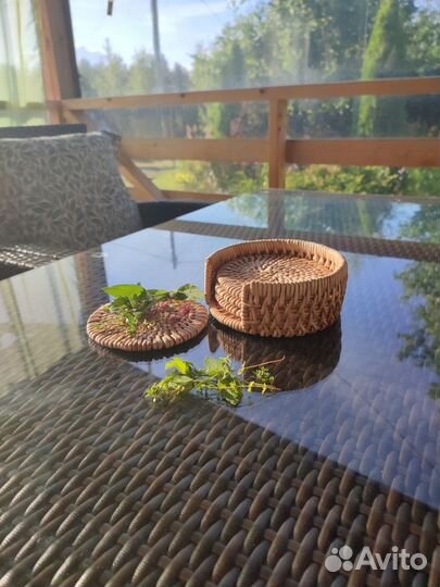 Набор для сервировки из бумажной лозы