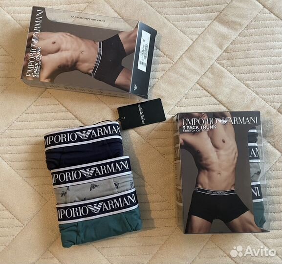 Трусы плавки боксбкры Emporio Armani XL