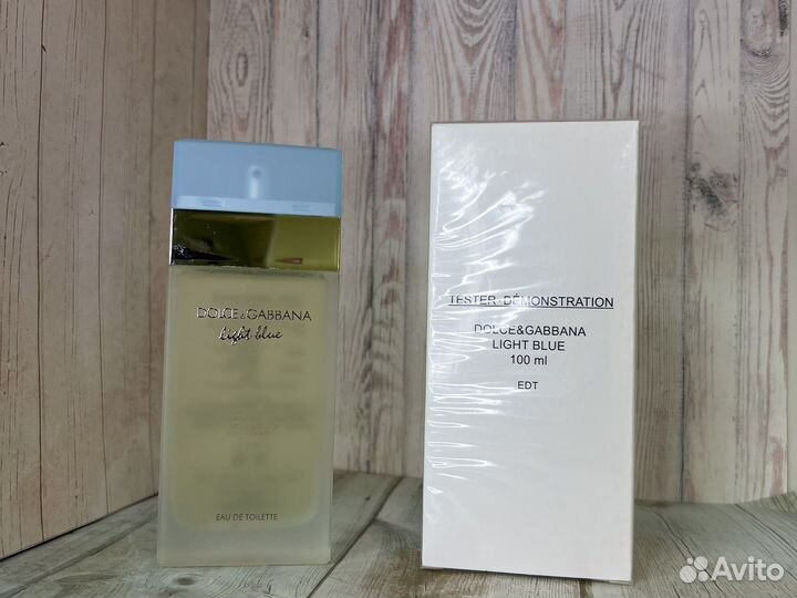 Тетер Light Blue от Дольче 100 мл