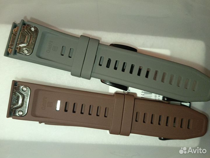 Силиконовый ремешок на часы Garmin Fenix 22mm